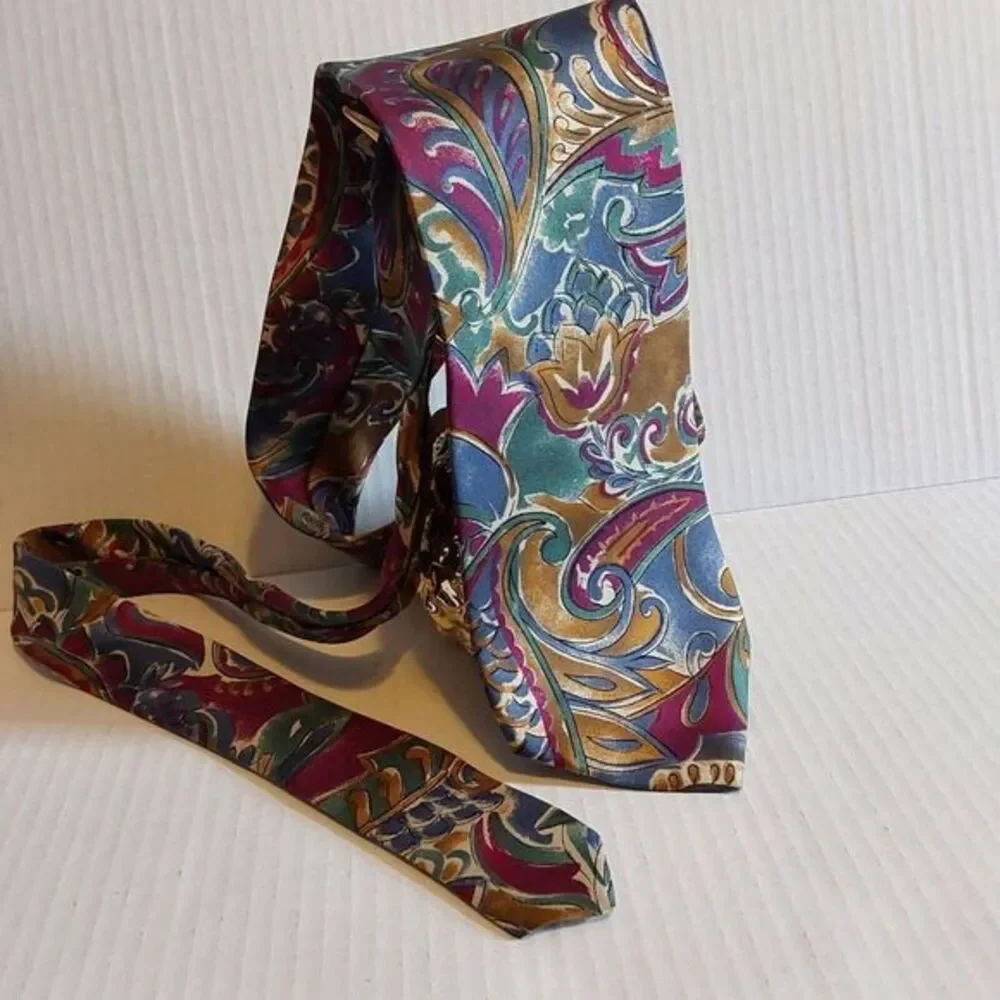 Designer Collection‎ Men's Silk Multicolored Necktie
